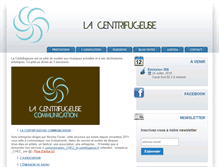 Tablet Screenshot of la-centrifugeuse.fr